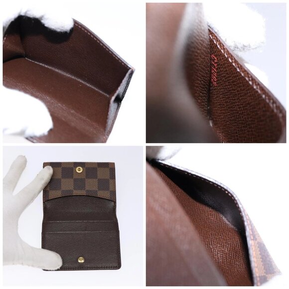 LOUIS VUITTON Damier Ebene Ludlow Coin Purse N62925 LV Auth 134884 - Picture 15 of 16